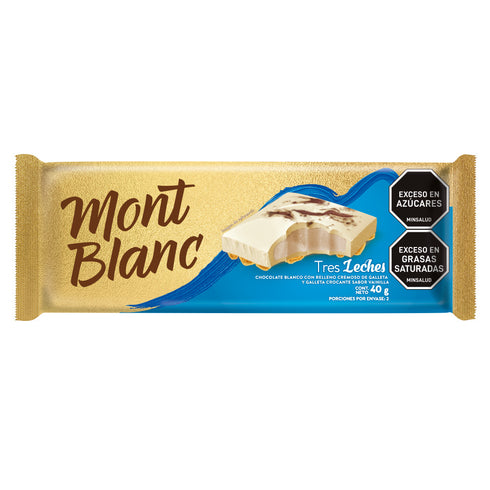 CHOCOLATINA MONTBLANC 40G TRES LECHES BL